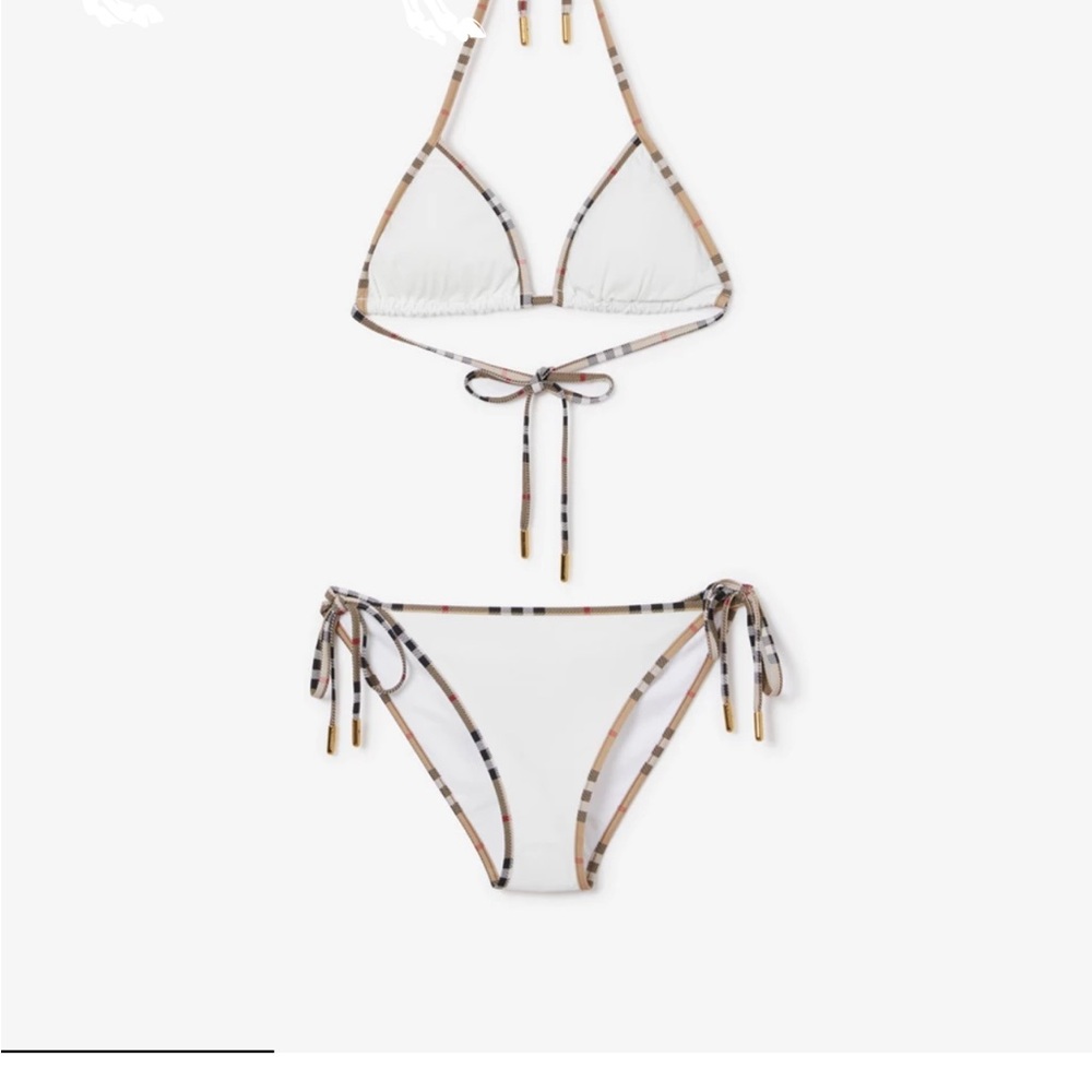 Burberry Check Trim Bikini